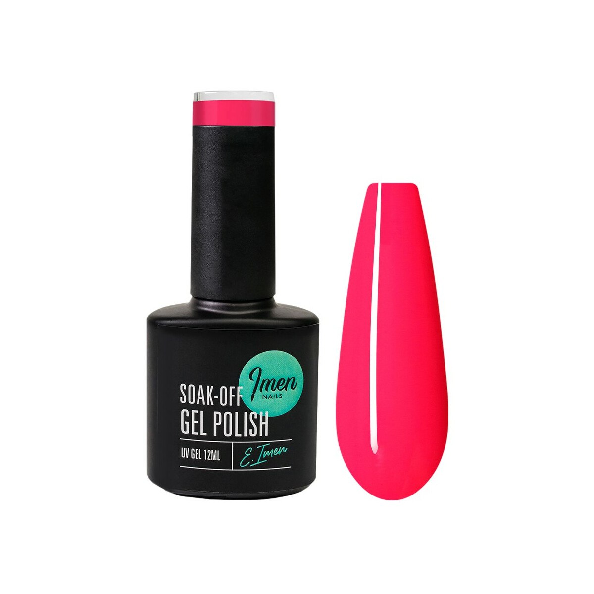 Gel Polish 023 Bright Coral 12ml