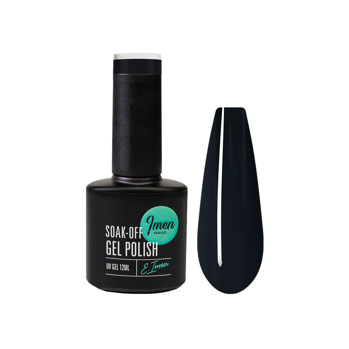 UV Gel Polish 123 Anthracite 12ml
