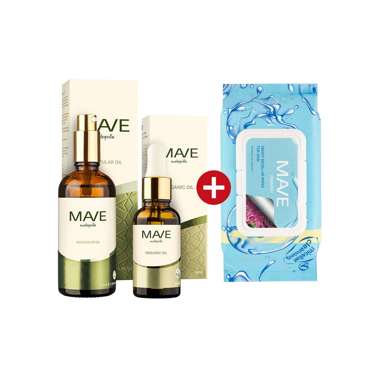 MAVE - Duo Oil Set + Mizellentücher