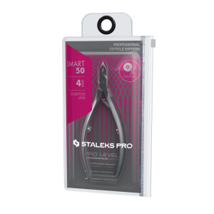 Nagelhautzange Smart 50 Typ 4, Standardabsatz (4mm), Quarter Jaw, Doppel-Feder, Handsize S