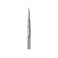 Expert 13 Typ 3 Nagelhautschere mit Haken, LINKSHÄNDER, Handsize L, gerader Griff, ergonomische ovale Ringe