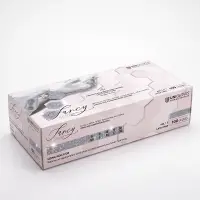Unigloves FANCY Silver Glänzend Medizinische Nitril Han