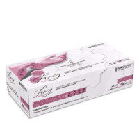 Unigloves FANCY Rosa Glänzend Medizinische Nitril Hands