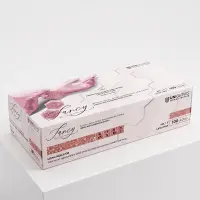 Unigloves FANCY Rosa Nitrilhandschuhe puderfrei Verpackung 2