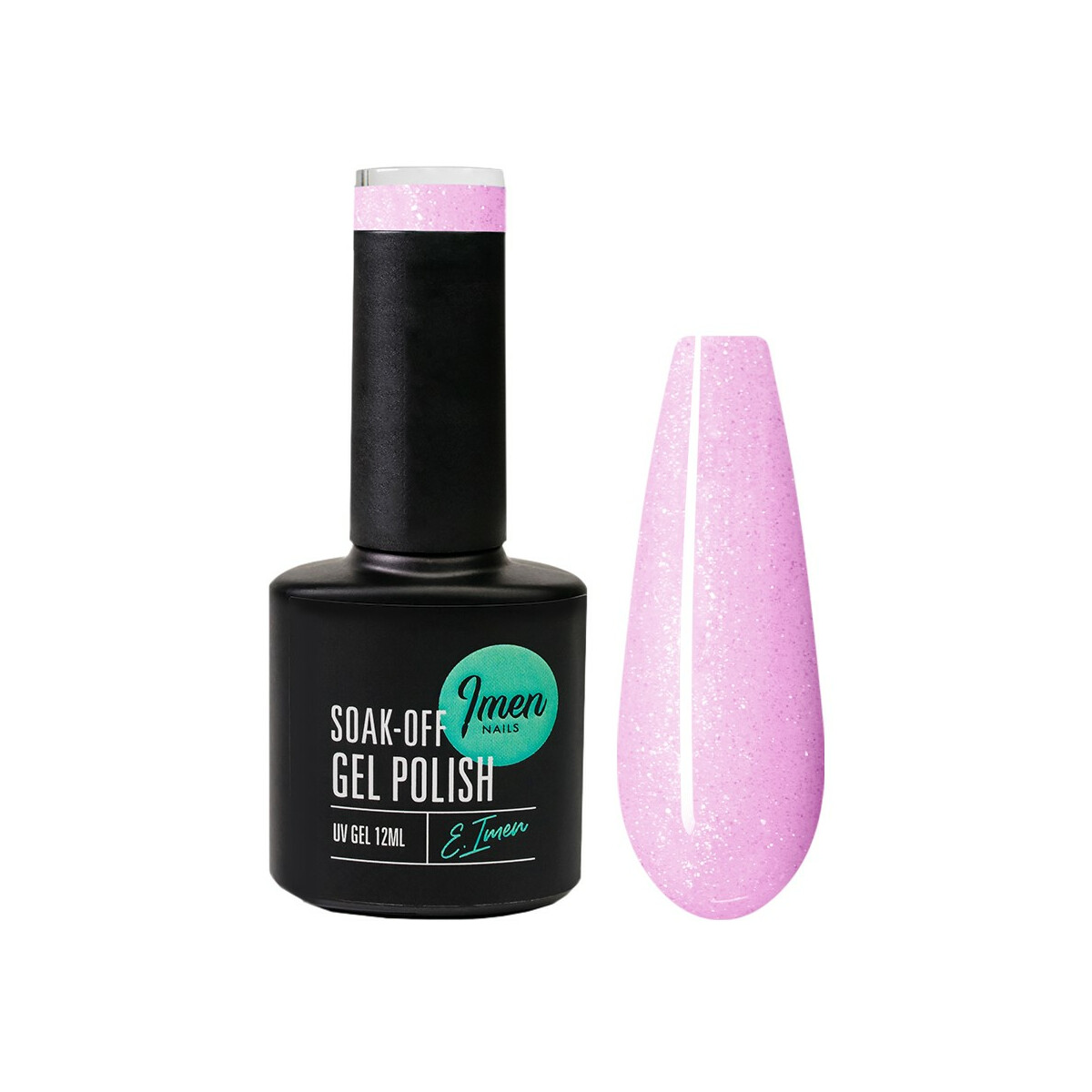 Gel Polish DB020 Rose Glitter 12ml