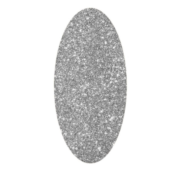 AURORA Art Gel Silver Glitter 5 ml HEMA free