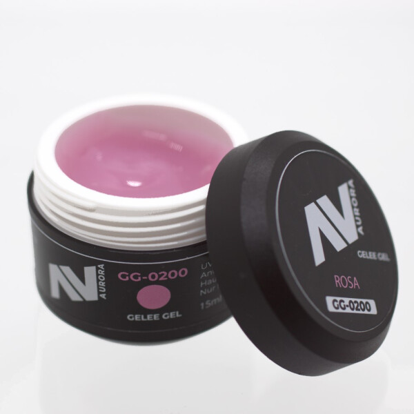 AURORA Gelee Aufbau Gel Rosa 15 ml