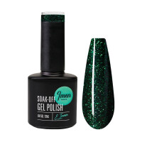 UV Gel Polish DB017 Green Glitter 12ml 1