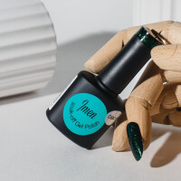 UV Gel Polish DB017 Green Glitter 12ml 3