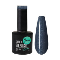 UV Gel Polish DB022 Glimmer anthrazit 12ml 1