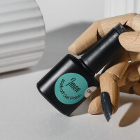 UV Gel Polish DB022 Glimmer anthrazit 12ml 3