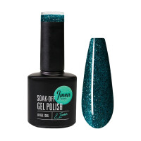 UV Gel Polish DB026 Dark Green Glitter 12ml 1
