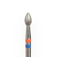 KMIZ Diamant Bit Flamme TWIN (rot-blauer Ring) ø3,0 mm