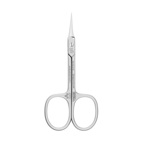 S-01 Profi Nagelhautschere Länge 96 mm, ovale Ringe, matte Oberfläche