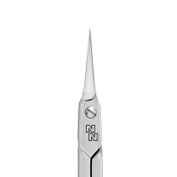 S-03L Profi Nagelhautschere für LINKSHÄNDER, Länge 90 mm, ovale Ringe, matte Oberfläche