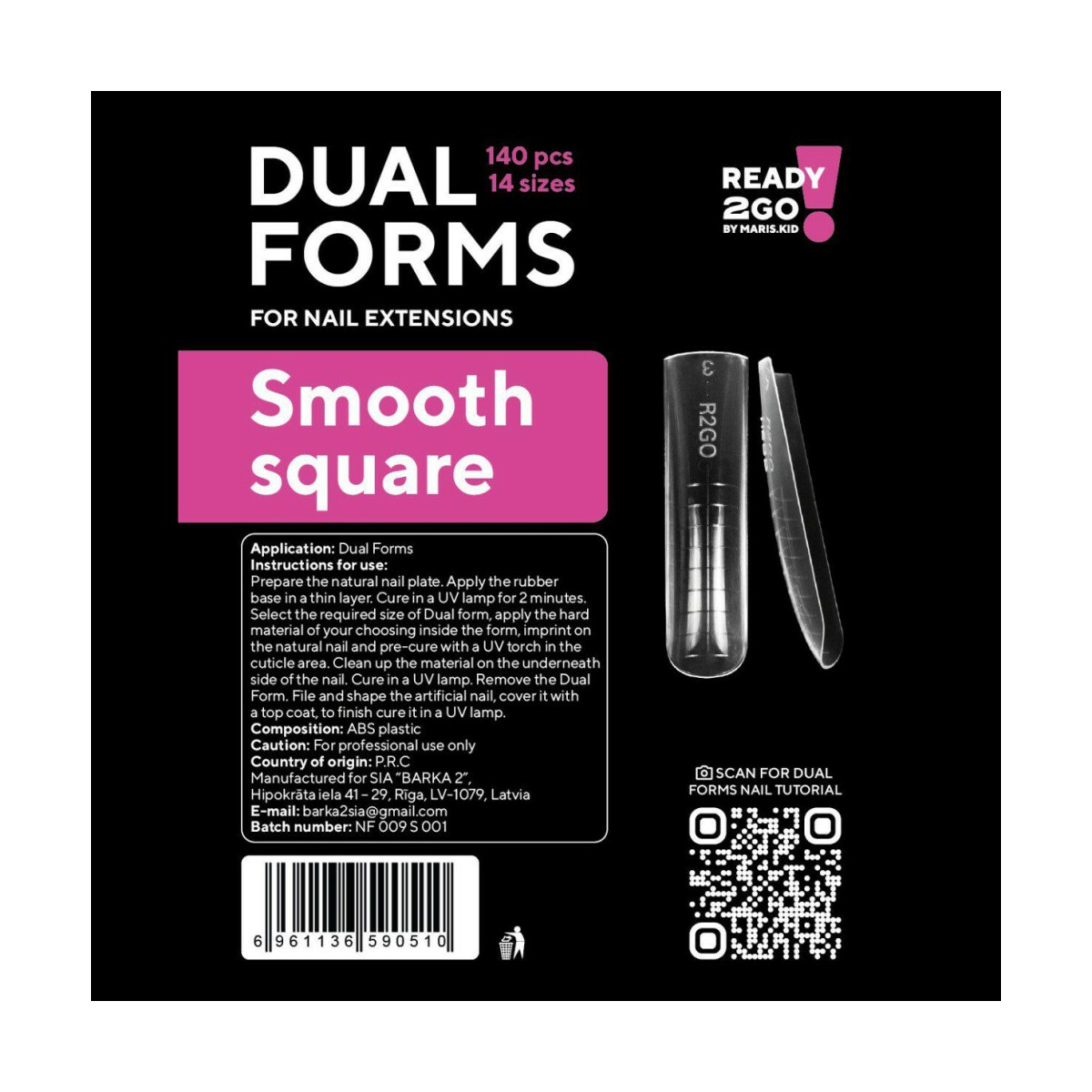 Dual Forms Ready2GO "Smooth Square" by Maris.Kid