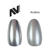 AURORA Art Gel Liquid Chrome No Wipe Silver Metallic 5 ml