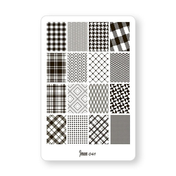 stamping plate #41