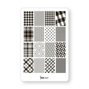 stamping plate #41
