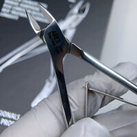 Nagelhautzange ARES KT 285 - (5 mm) mittlerer Absatz, Half J