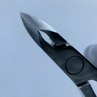 Nagelhautzange HERMES KT 107 - (7mm) Full Jaw, flacher Absat