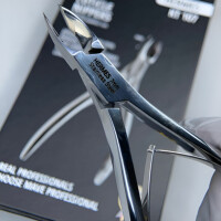 Nagelhautzange HERMES KT 107 - (7mm) Full Jaw, flacher Absat