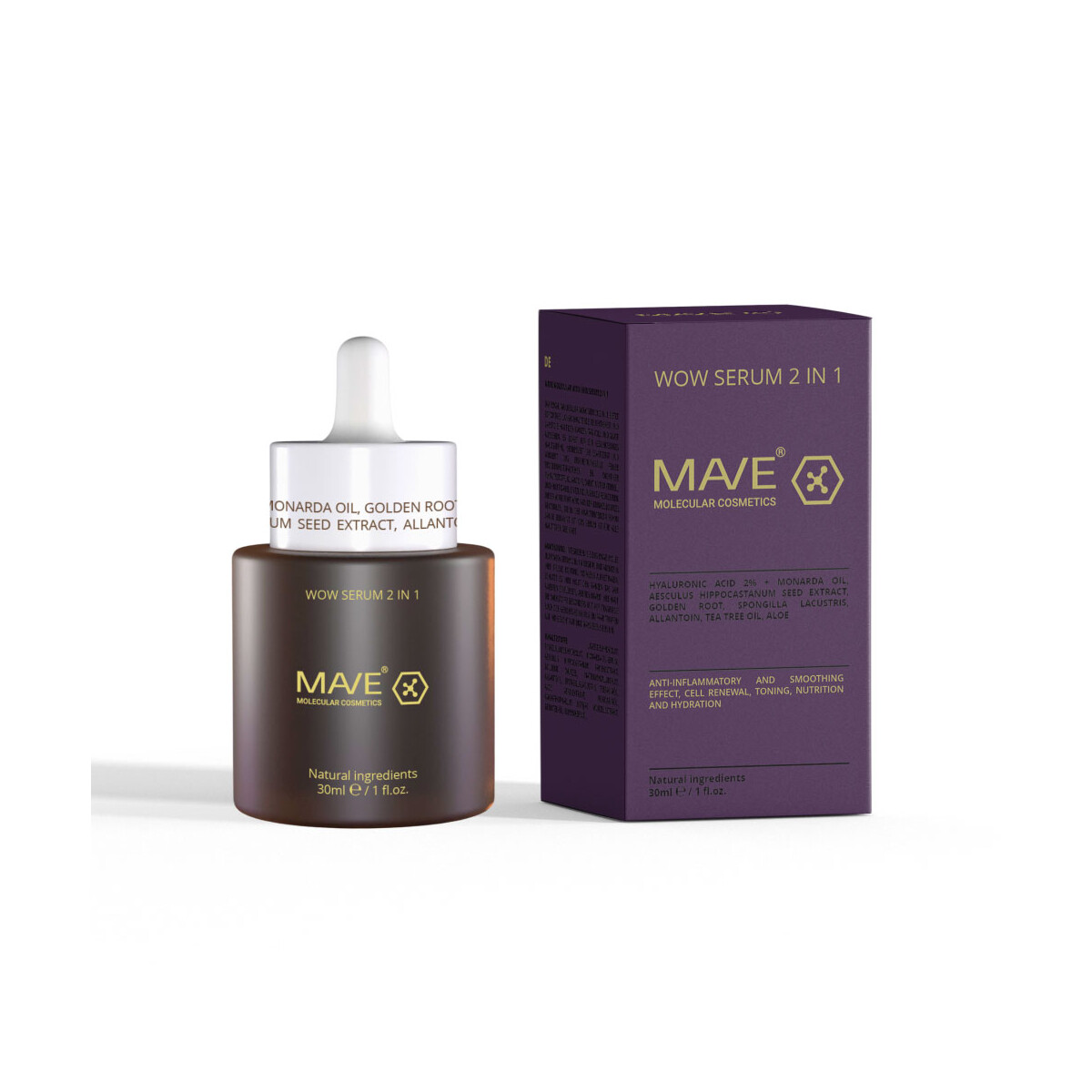 MAVE - WOW SKIN SERUM 2 in 1, 30 ml