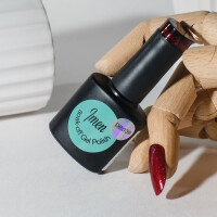 UV Gel Polish DB039 Dark Red Glitter 12ml 4