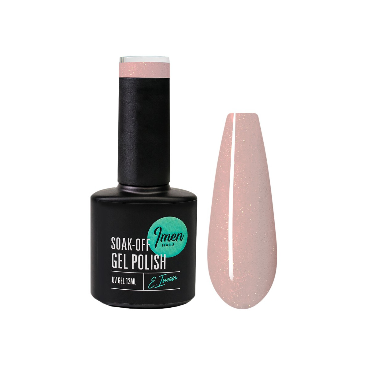 UV Gel Polish DB040 Nude Shimmer 12ml box