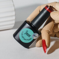 UV Gel Polish DB027 hot chilli glitter 12ml 4