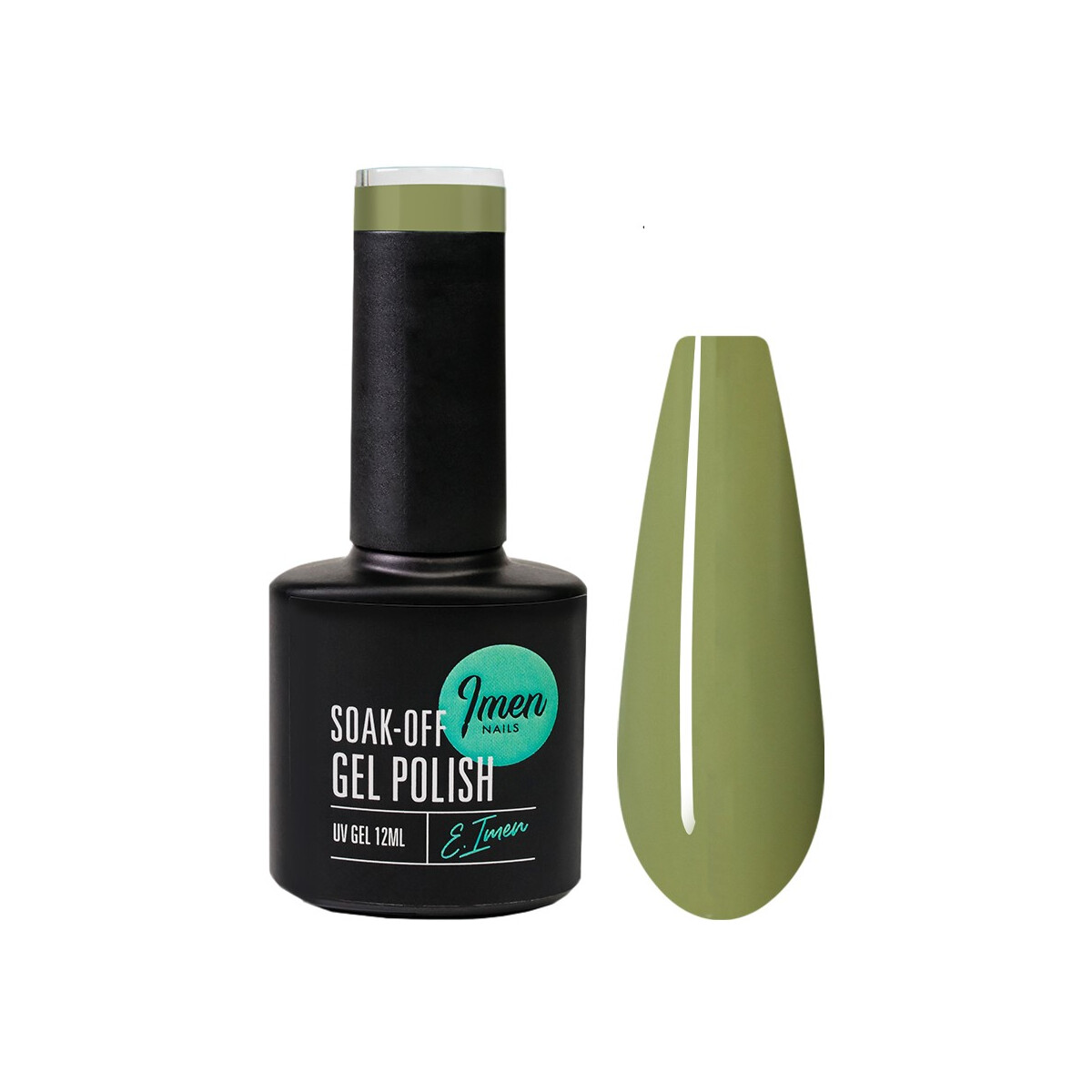UV Gel Polish 105 Army Green 12ml box