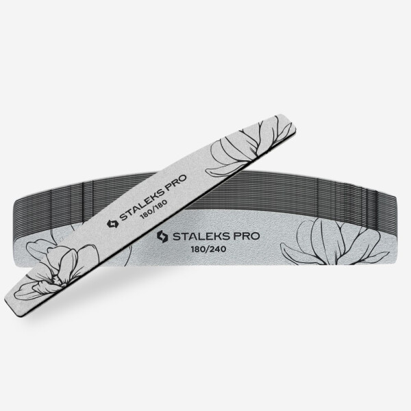 EXPERT 40 Halbmond Mineral-Nagelfeile 180/240 Grit (25 Stk.)