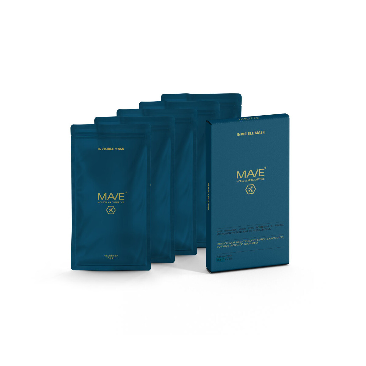 Mave - Invisible Mask (Vorteilspaket - 5 Stk. in einer Packu