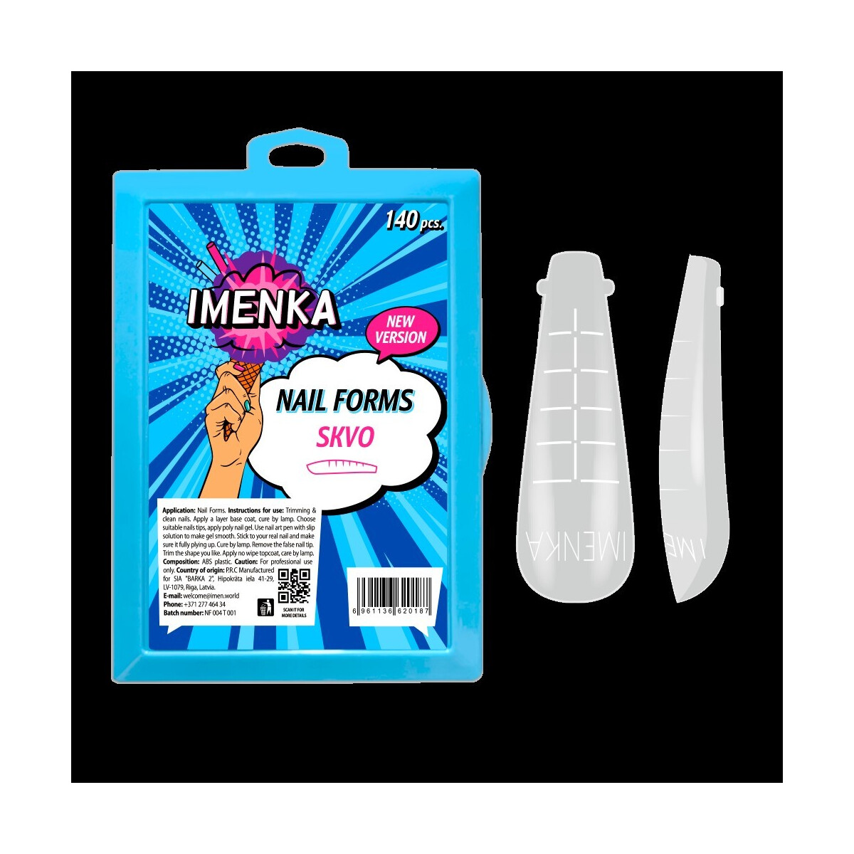 Nail Forms Imenka "SKVO" Versi box