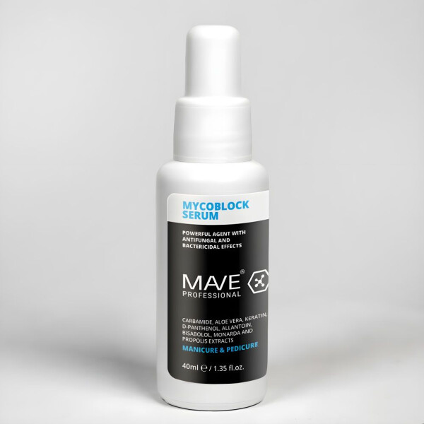 MAVE PROFESSIONAL - MYCOBLOCK SERUM 40ml, Spezialpflege für pilzanfällige Haut- und Nagelbereiche