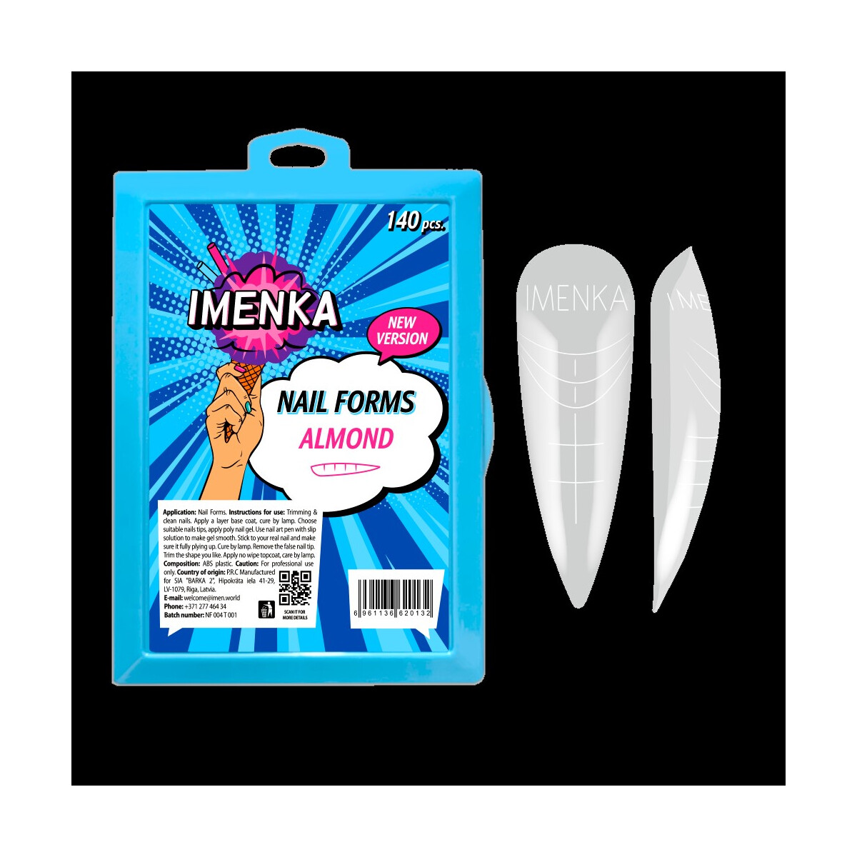 Nail Forms "Almond" New Versio box