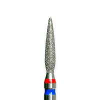 KMIZ Diamant Bit Flamme TWIN (rot-blauer Ring