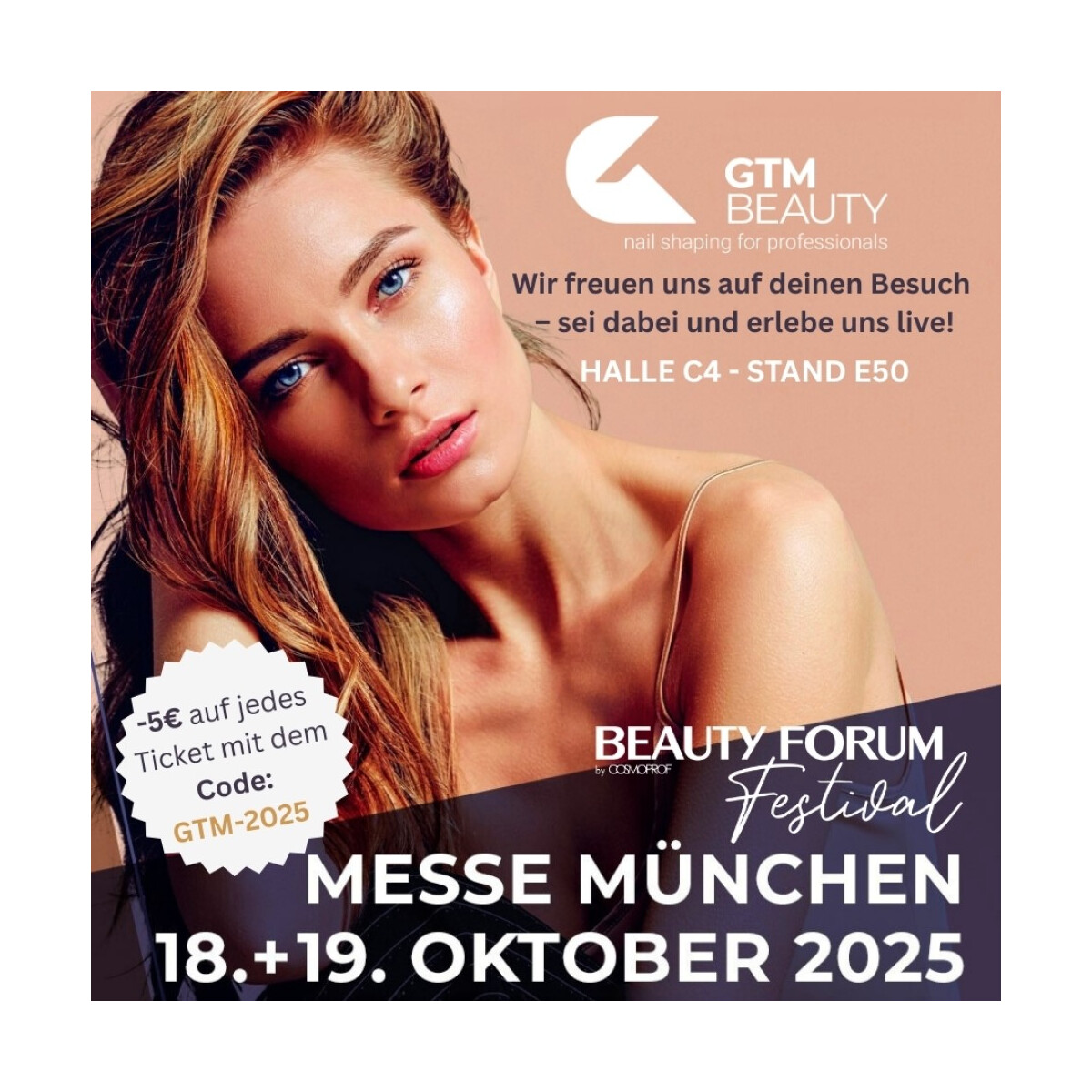 -5€ Ermäßigung Ticket Beauty Forum Müch