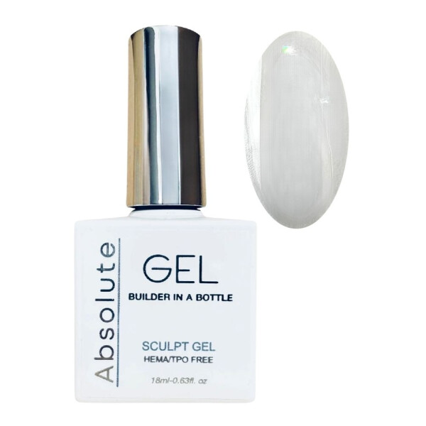Absolute Builder in bottle Sculpt Gel #12 Hebe (transparent) 18ml #HEMA-/TPO-FREE #NEW