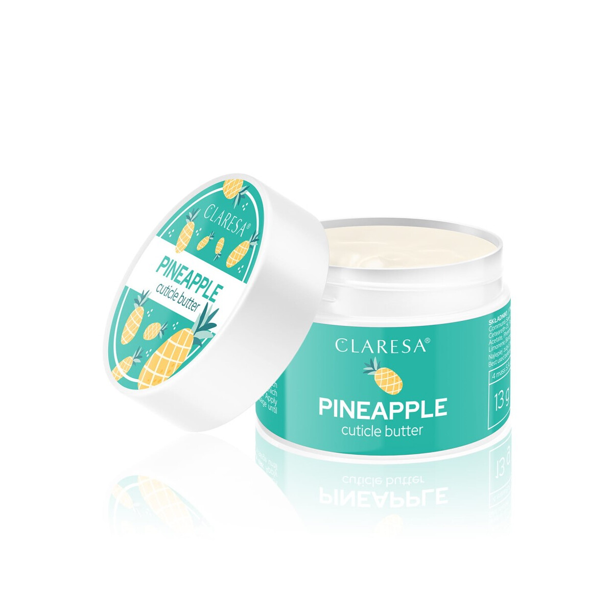 CLARESA CUTTICLE BUTTER PINEAPPLE 13g box