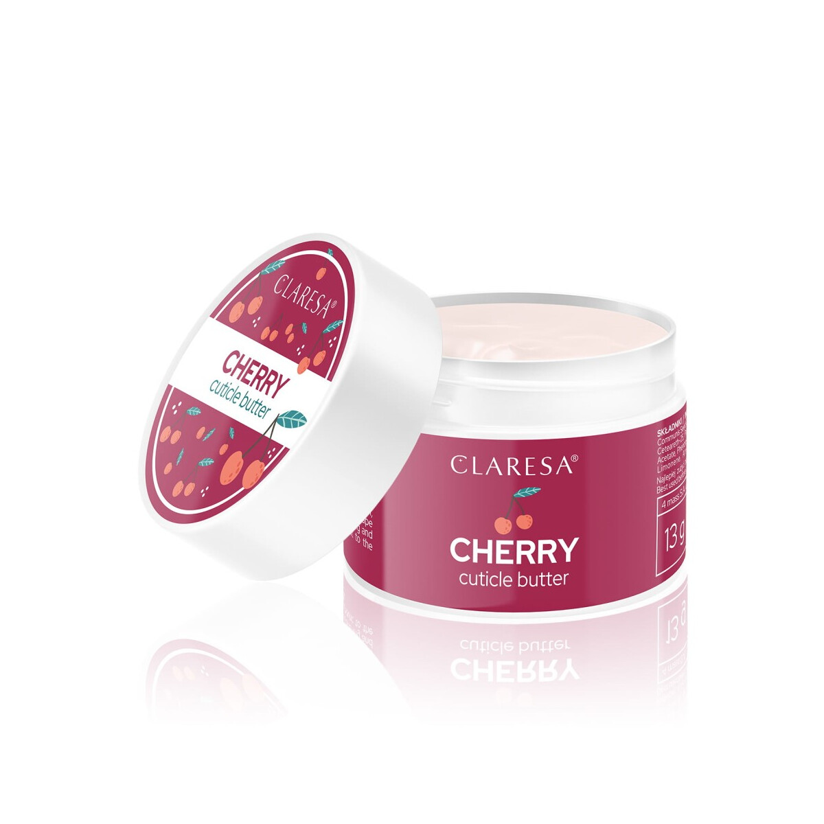 CLARESA CUTTICLE BUTTER CHERRY 13g box