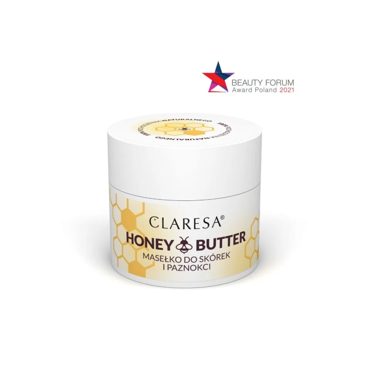 CLARESA CUTTICLE BUTTER HONEY BUTTER 14g box