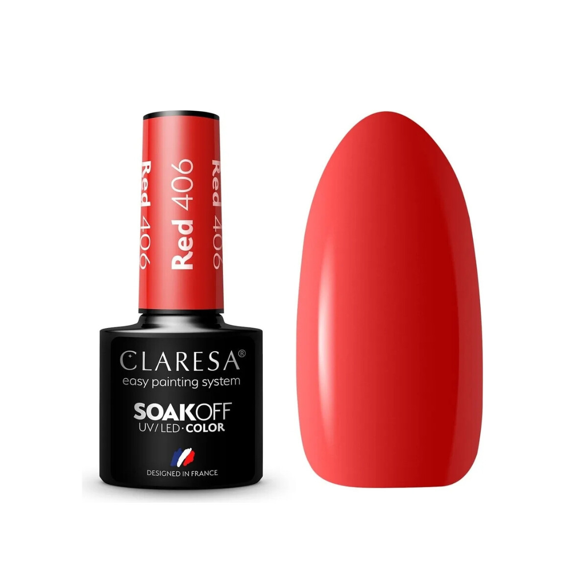 CLARESA RED 406 5g box