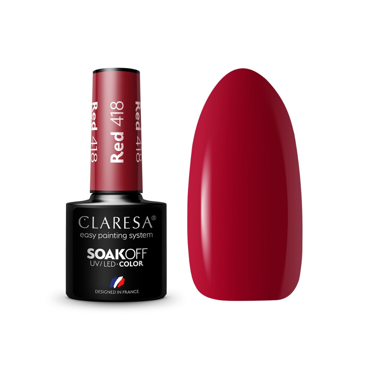 CLARESA RED 418 5g box