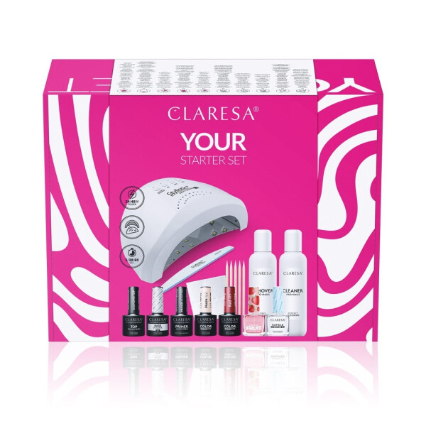 CLARESA STARTER KIT mit UV/LED LAMPE