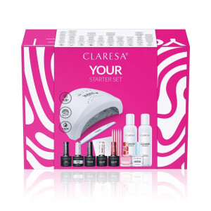 CLARESA STARTER KIT mit UV/LED LAMPE