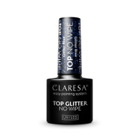CLARESA TOP NO WIPE GLITTER BLUE 5g