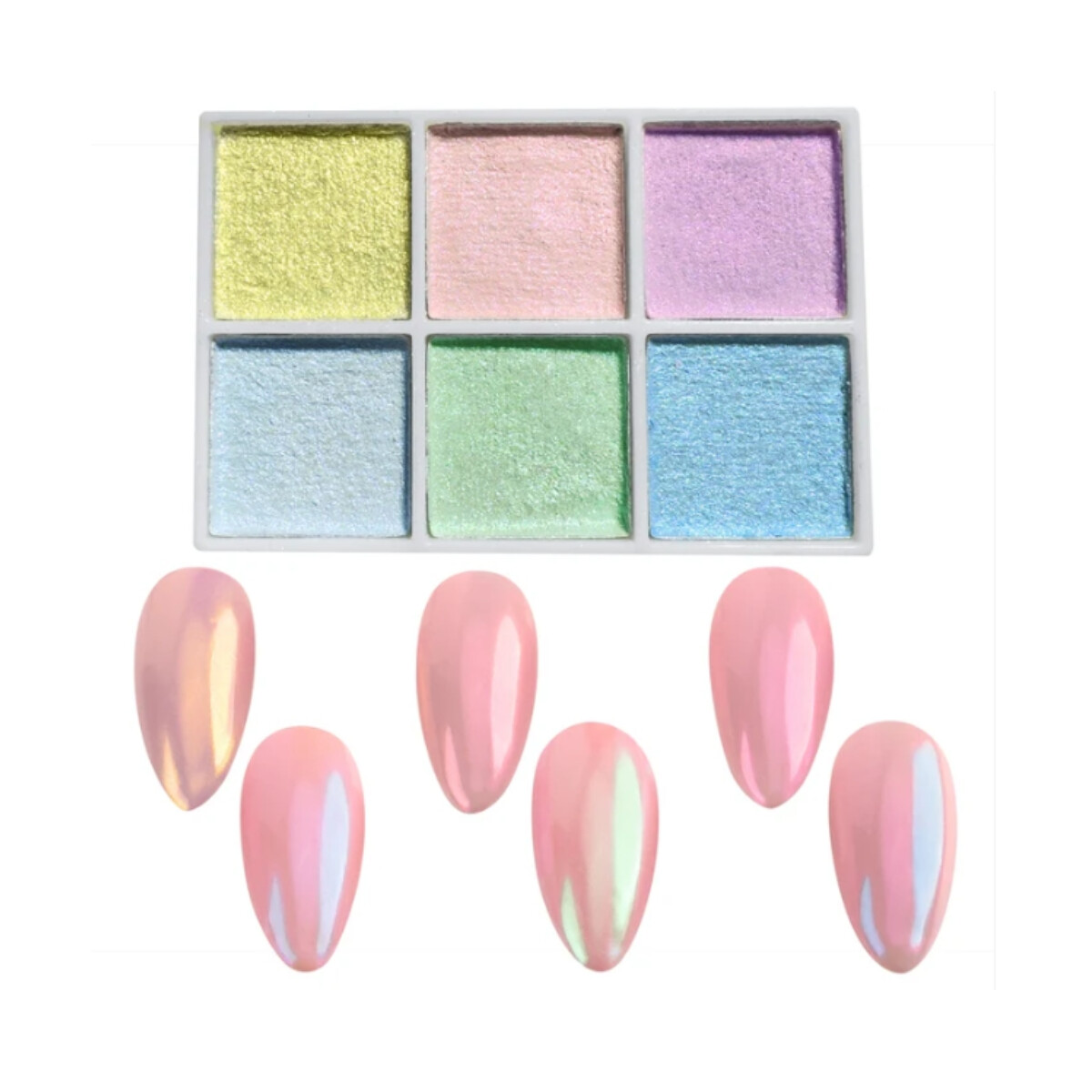 AURORA Pigmentpalette Soft Aura inkl. 3  box