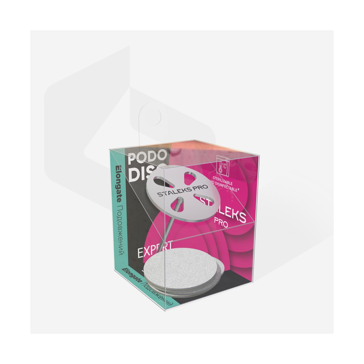PODODISC Staleks Pro EXPERT L (ø25 mm) + 5 Ersatzpads