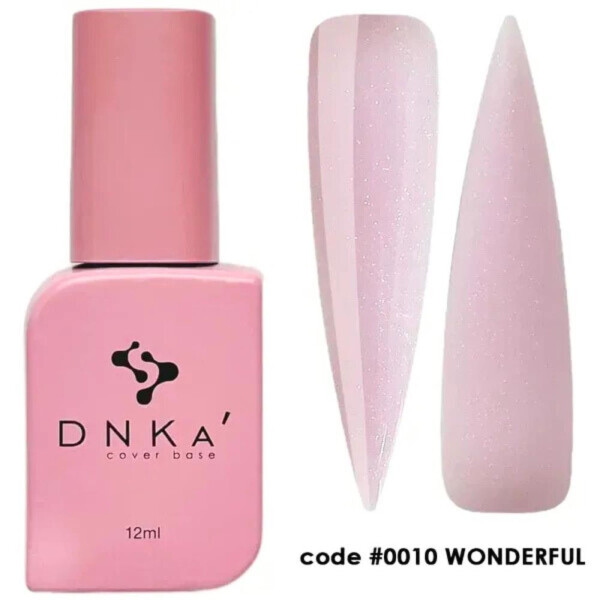RUBBER BASE FRENCH "DNKa" (cover), 12 ml #0010 Wonderful